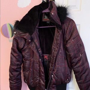Winter puff ski jacket